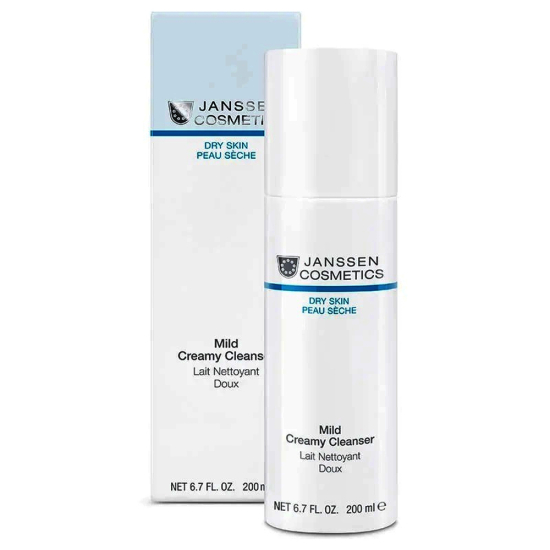 JANSSEN COSMETICS DRY SKIN MILD CREAMY CLEANSER EMULSJA MLECZKO OCZYSZCZAJĄCE DO CERY SUCHEJ  200ml